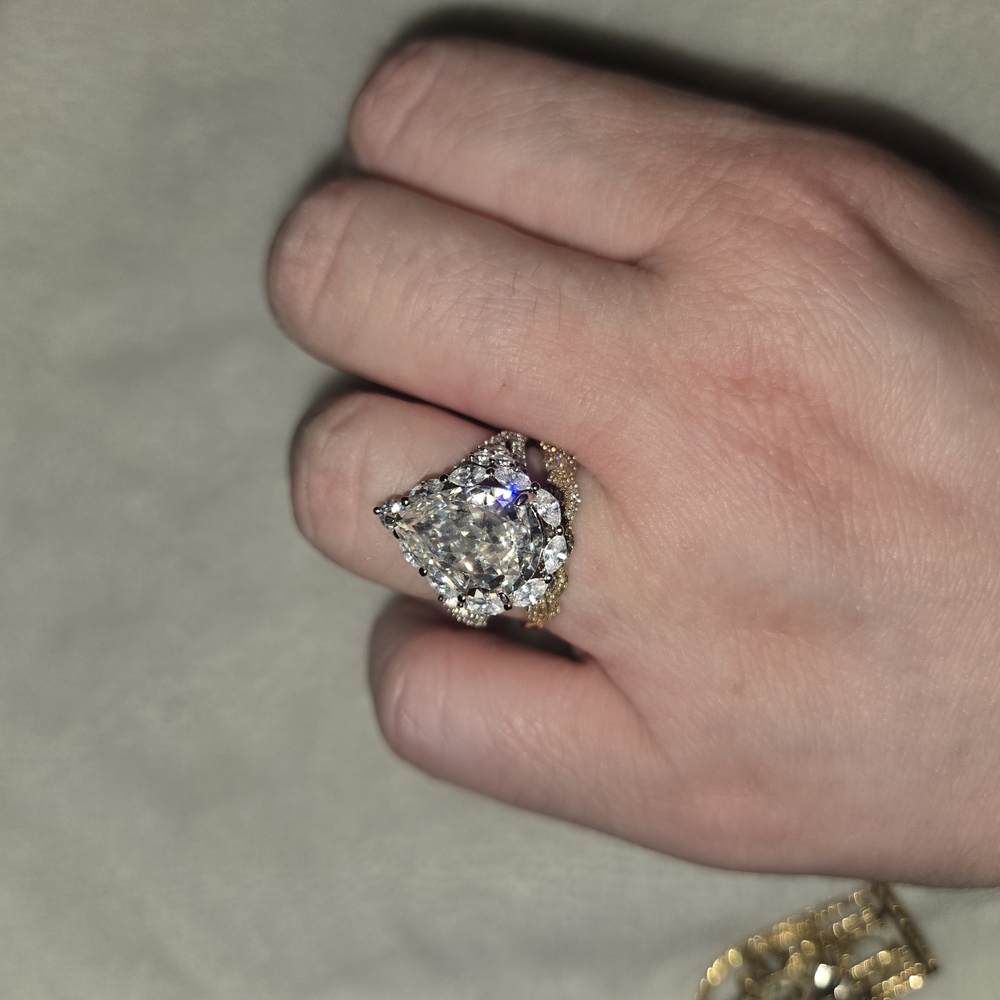 Elegant 925 Silver Women's Ring